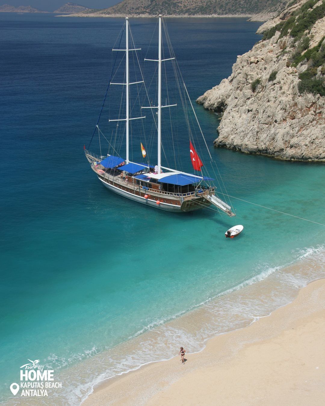 Морская прогулка к нижнему водопаду Дюден из Анталии