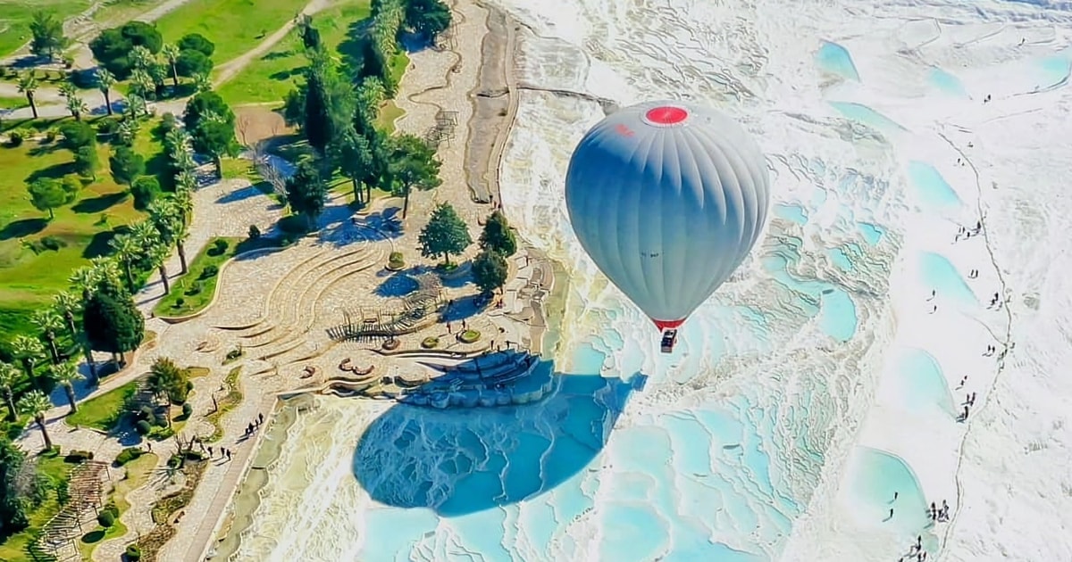 Antalya Pamukkale Hot Air Balloon Tour Scenic Adventure