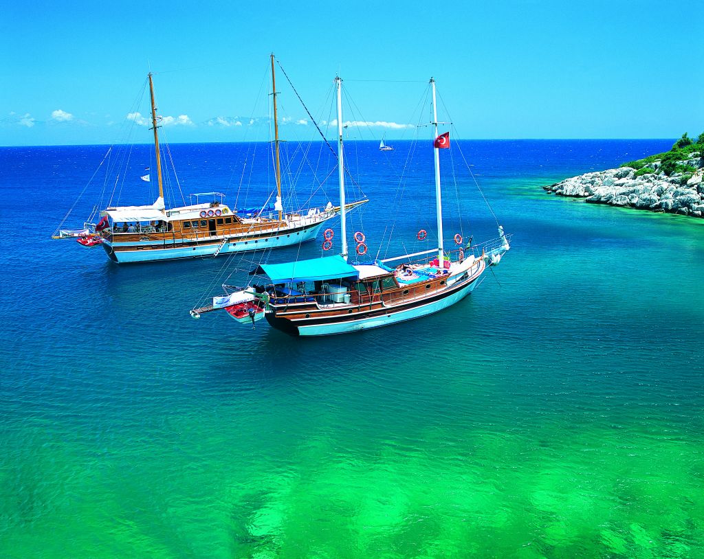 Морская прогулка к нижнему водопаду Дюден из Анталии