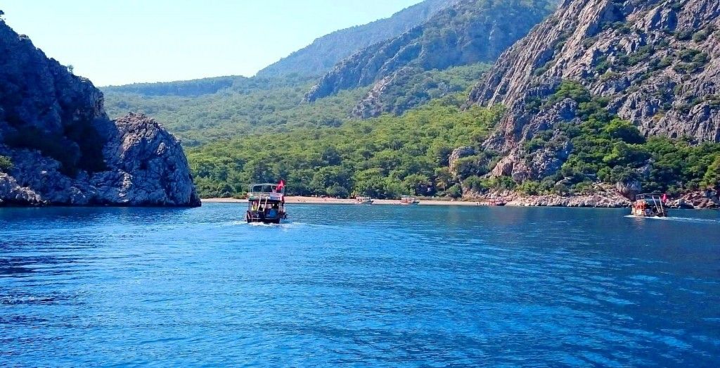 Бухта Порто Дженевиз из Белека