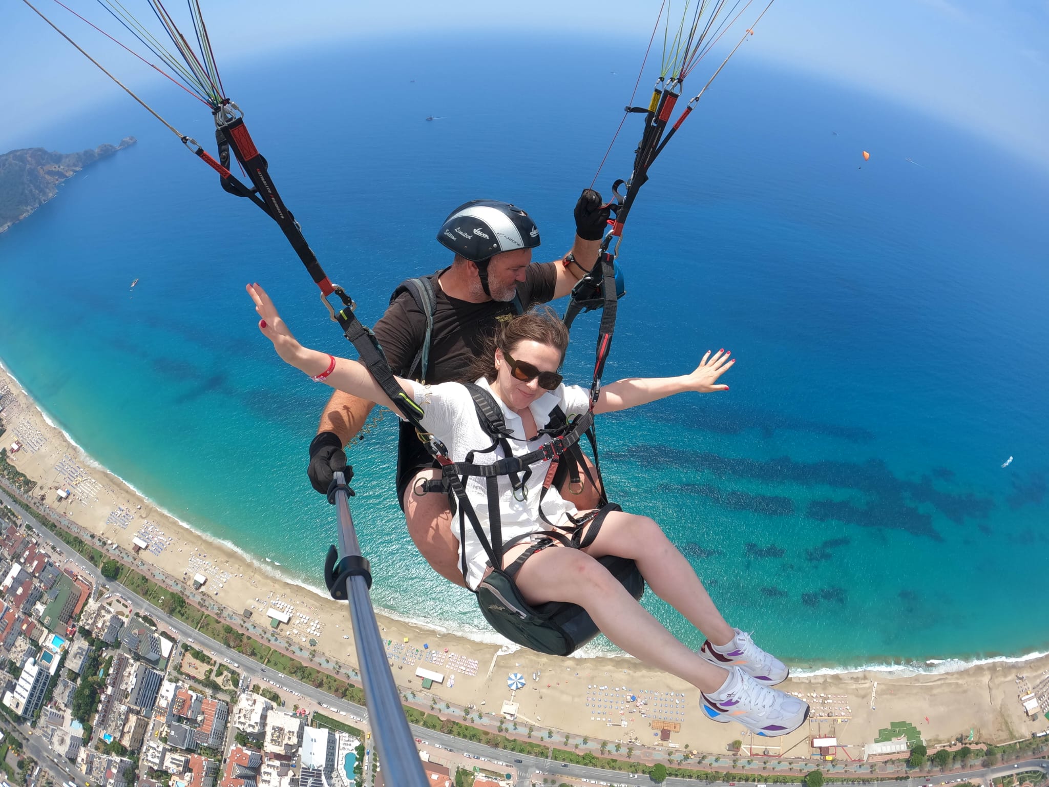 Paragliding from Belek