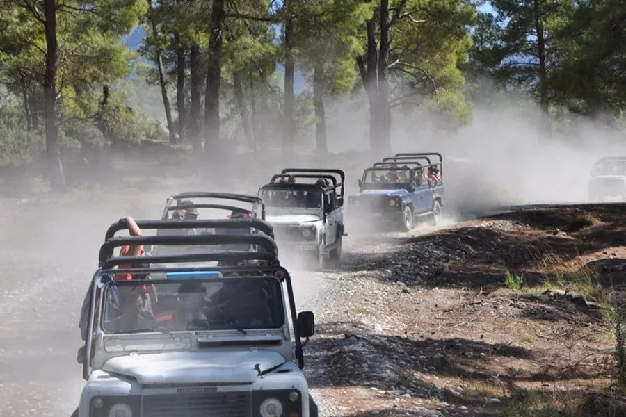 Джип-сафари на гору Олимпос и огни Химера (Янарташ) из Белека