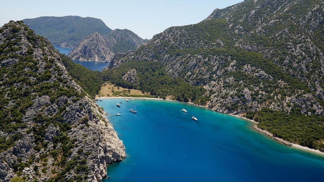 Бухта Порто Дженевиз из Белека