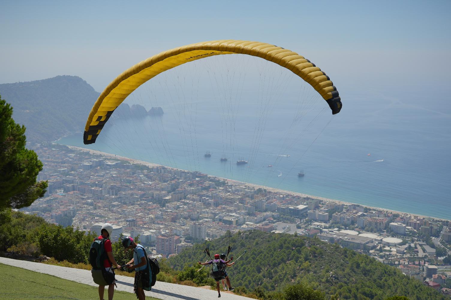 Параглайдинг в Алании