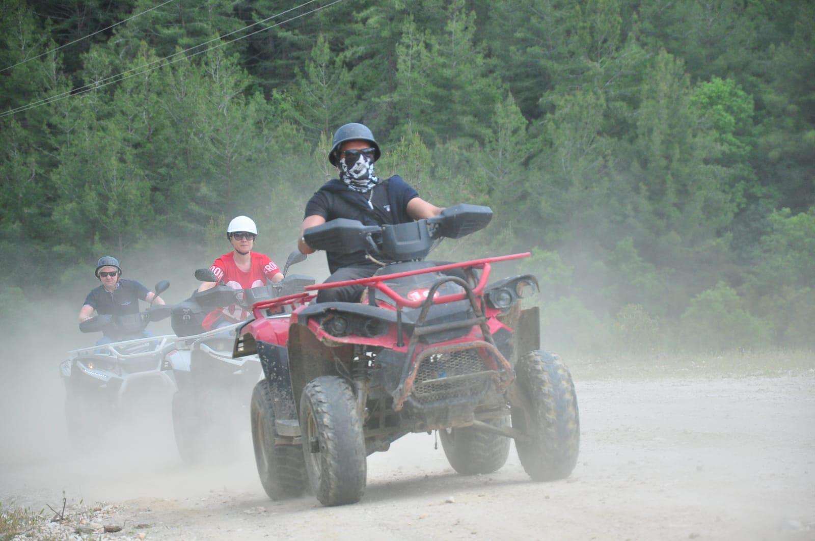 Quad Safari and Rafting Alanya Tour Explore Nature Fast