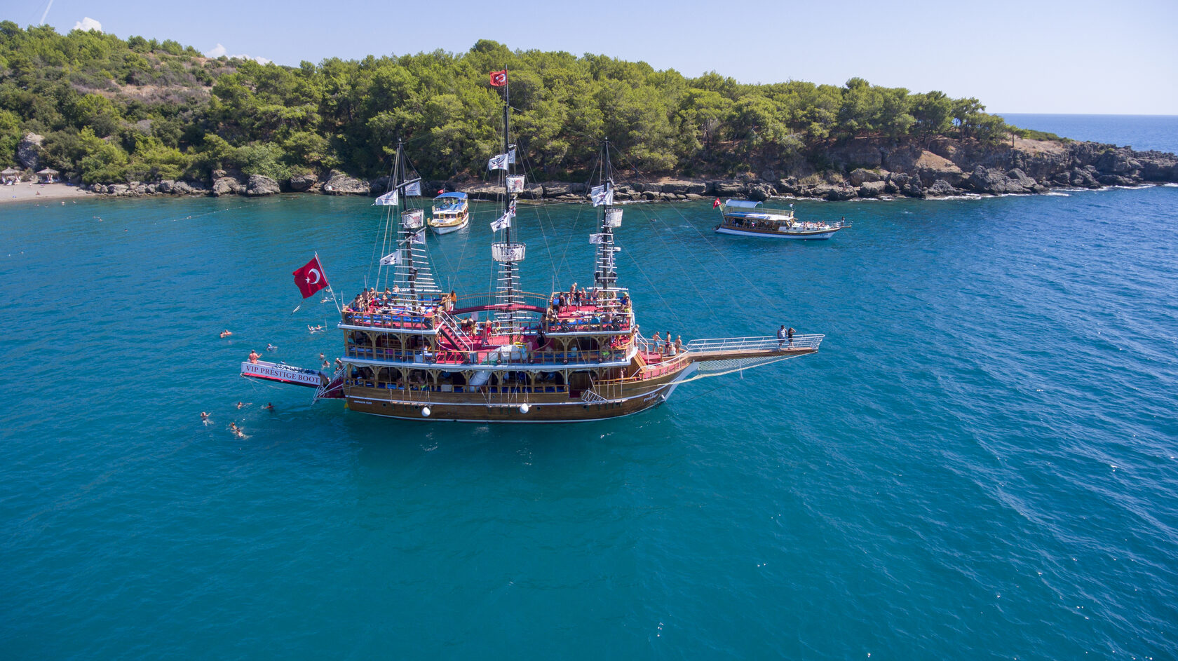 Manavgat River Pirate Boat Trip