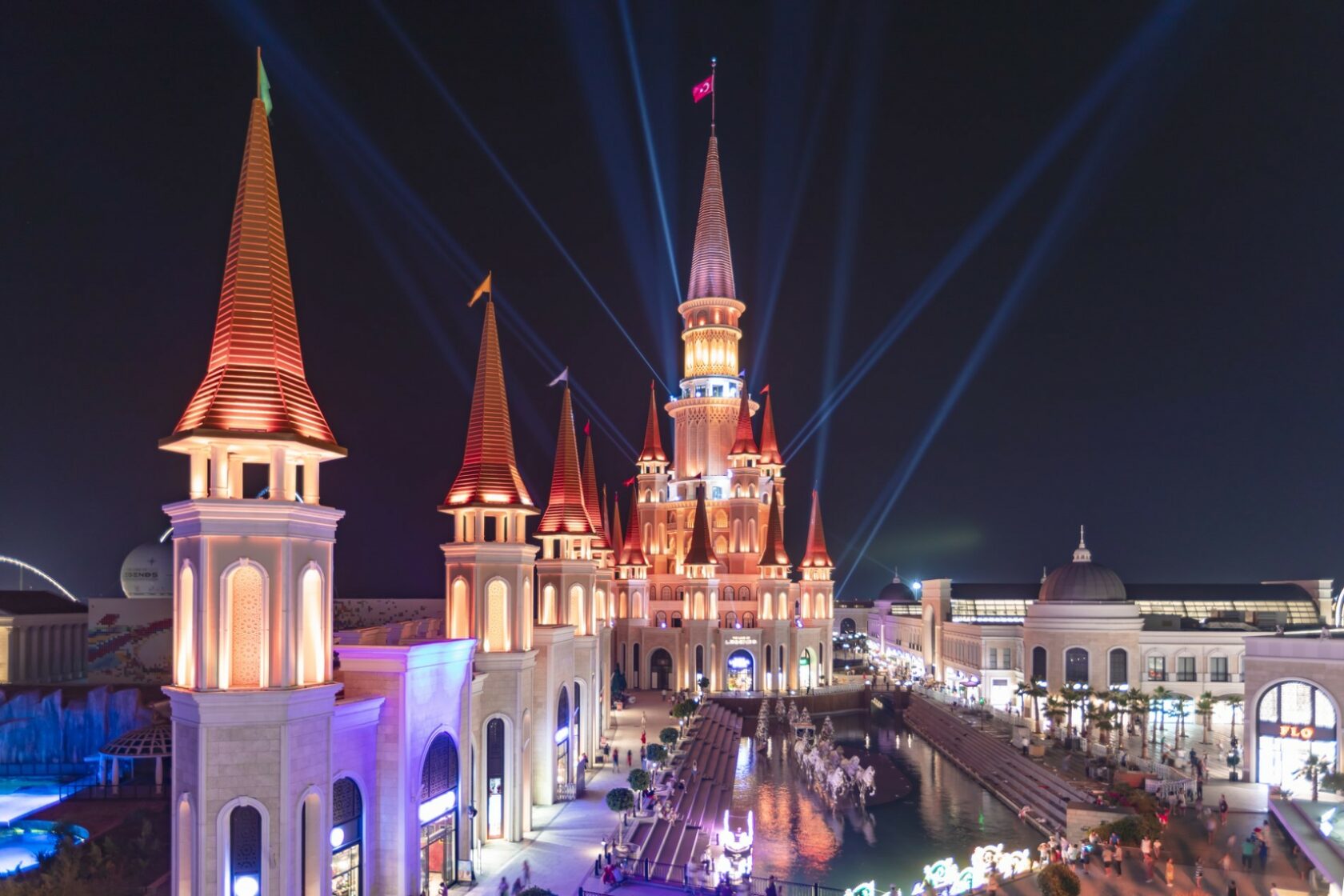 Land of Legends Night Show From Alanya