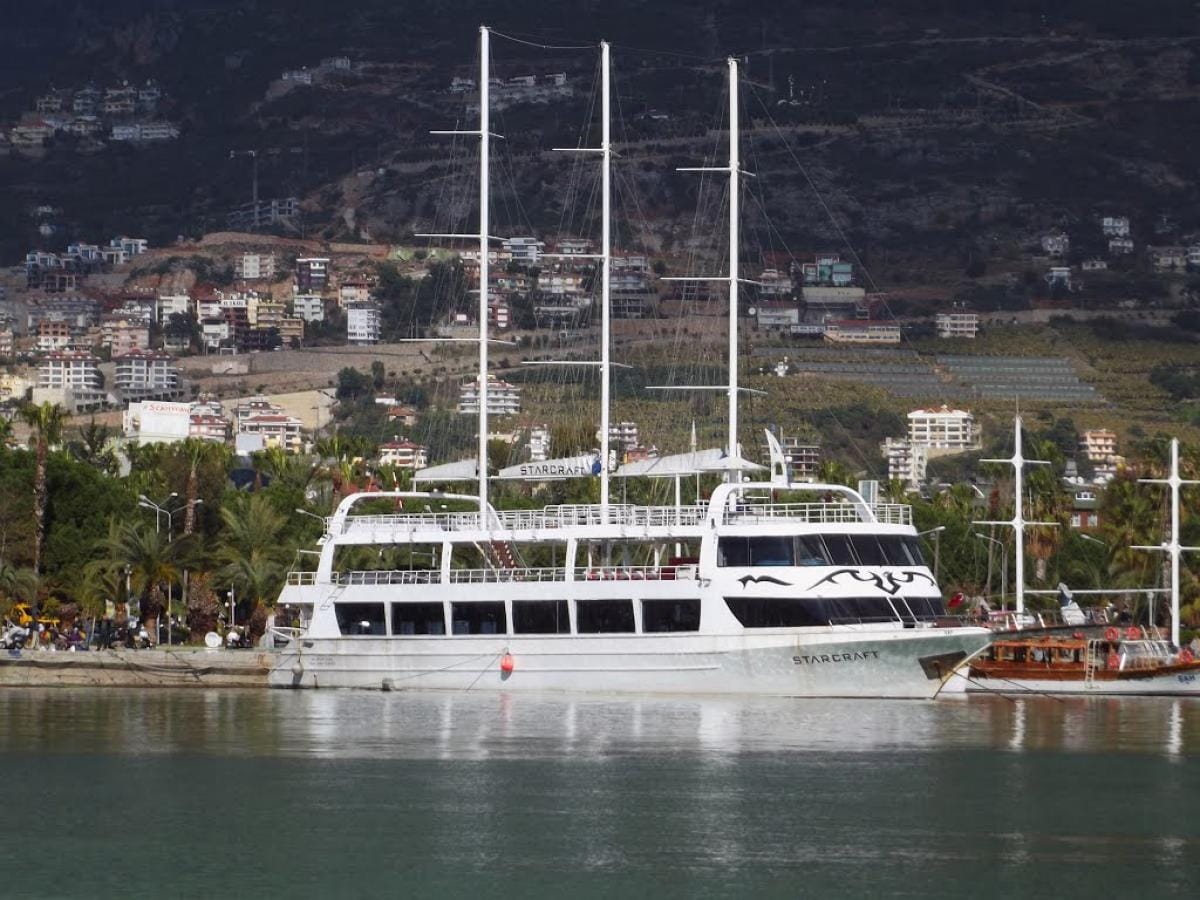 Alanya Night Party Boat Tour Fun Cruise & Music Experience