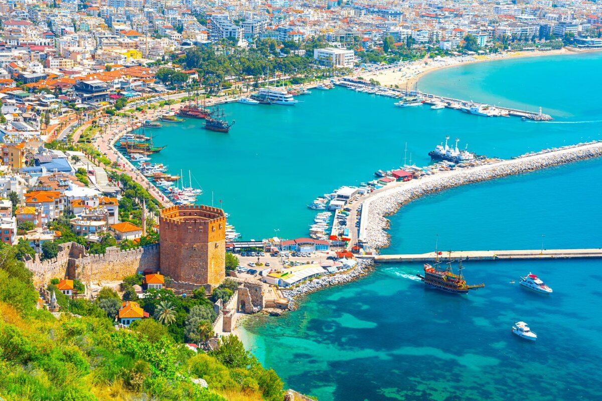 Alanya City Tour with Cable Car Tickets Golden Horizon