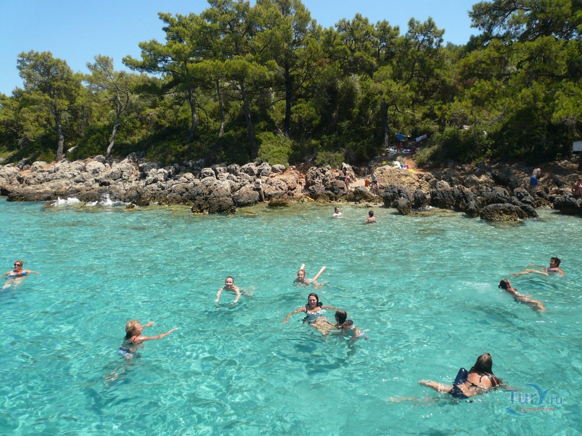 Остров Клеопатры из Мармариса