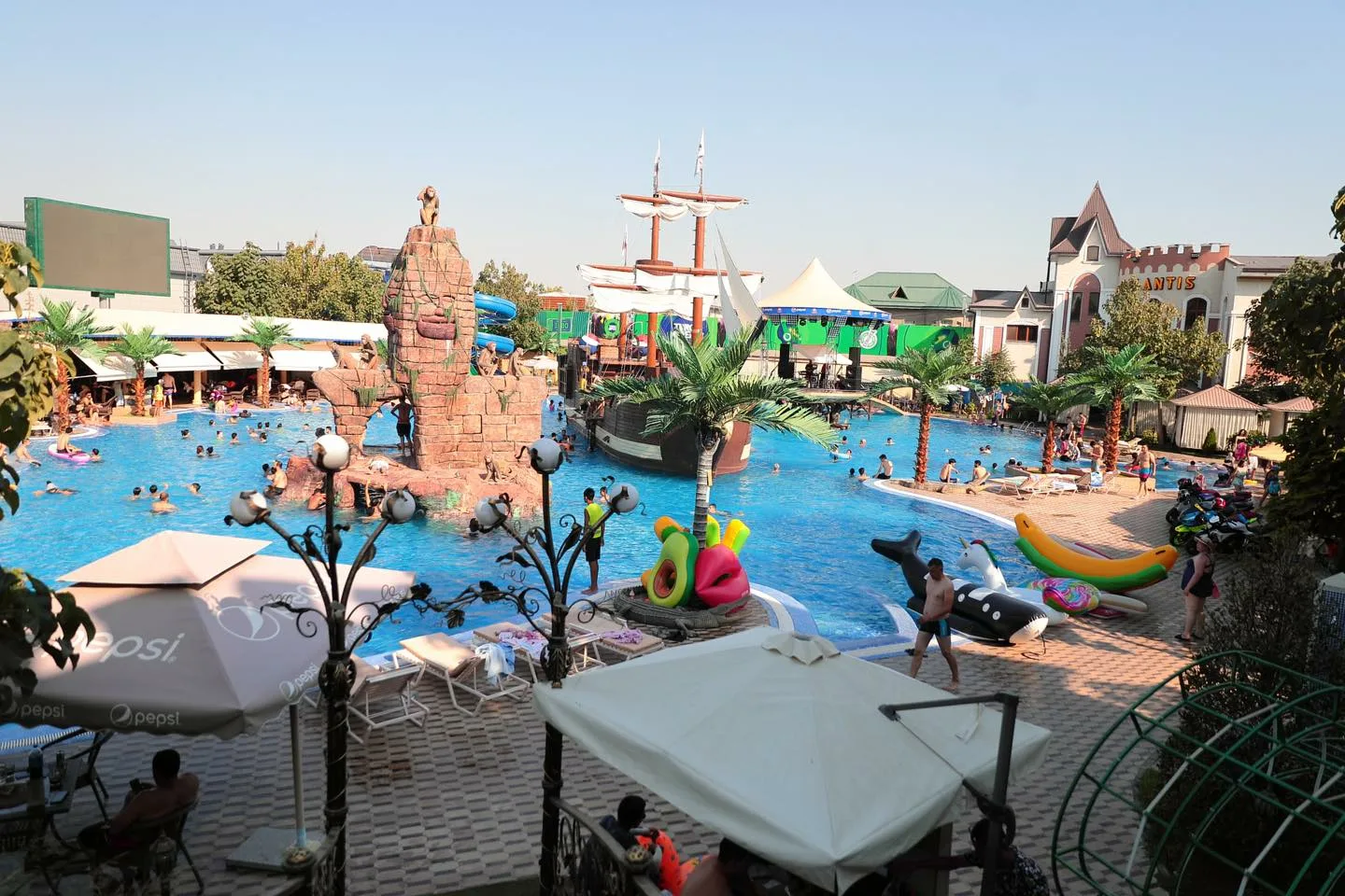 Аквапарк Атлантис (Atlantis) в Мармарисе