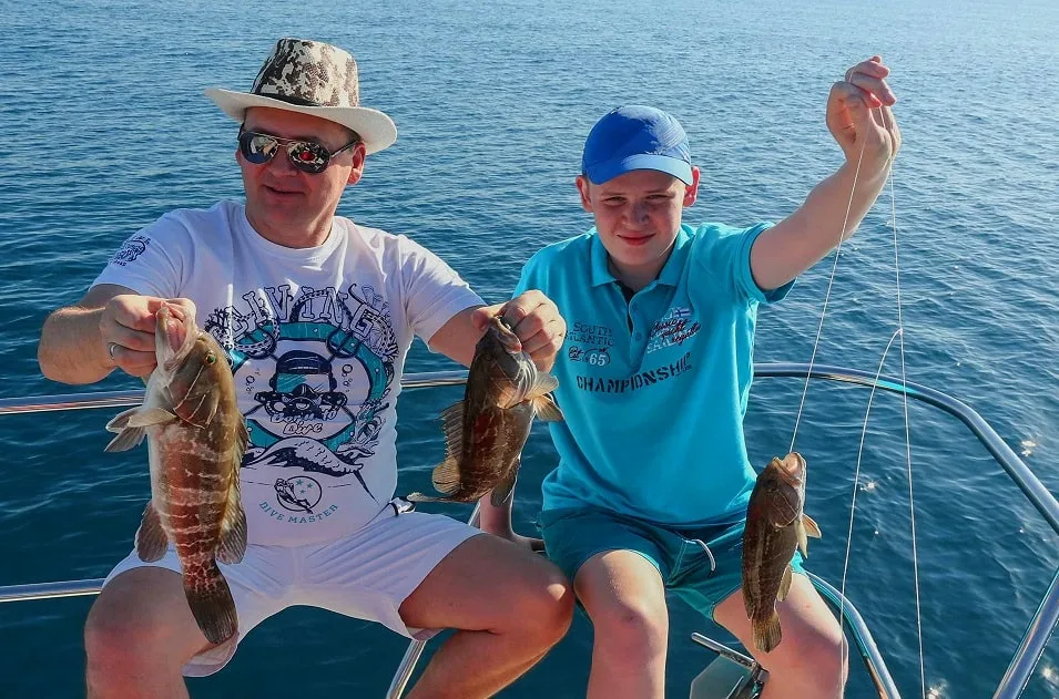 Морская рыбалка в Кушадасы