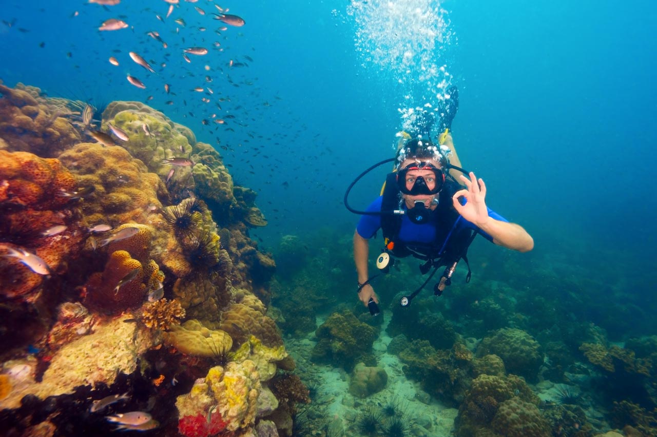 Scuba diving in Marmaris
