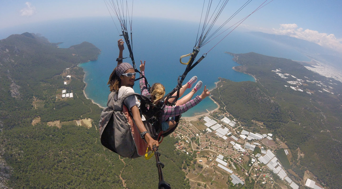 Paragliding Kemer Turkey Best Tandem Flight Experience
