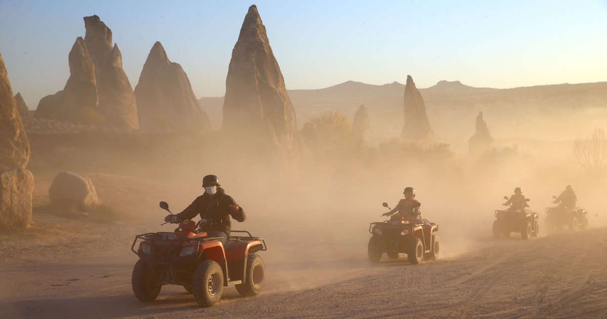 Сафари на квадроциклах в Каппадокии