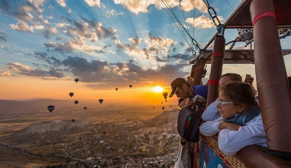 Полет на воздушном шаре в Каппадокии