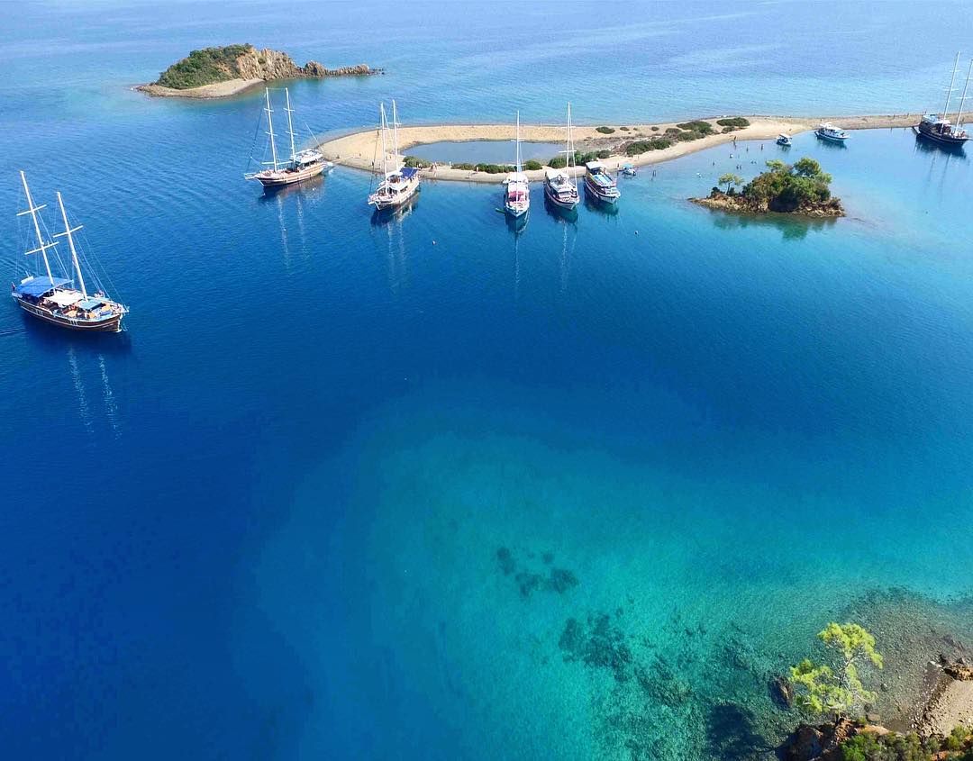 Морская прогулка 6 островов с посещением Долины бабочек из Фетхие