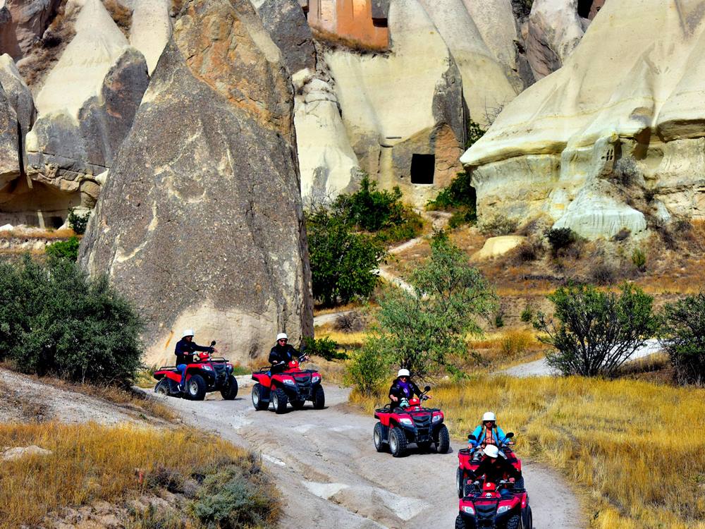 Сафари на квадроциклах в Каппадокии