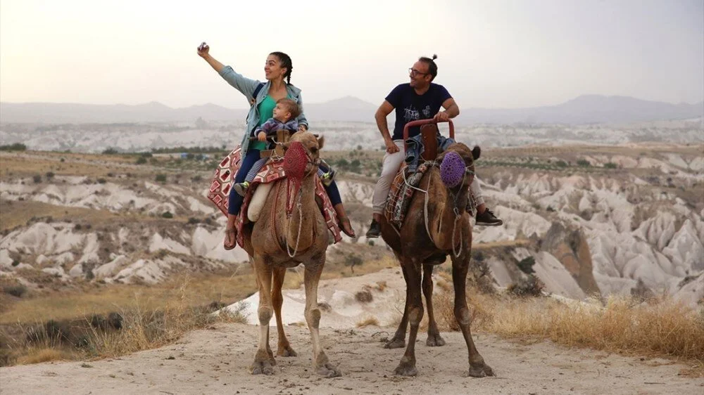 Сафари на верблюдах в Каппадокии