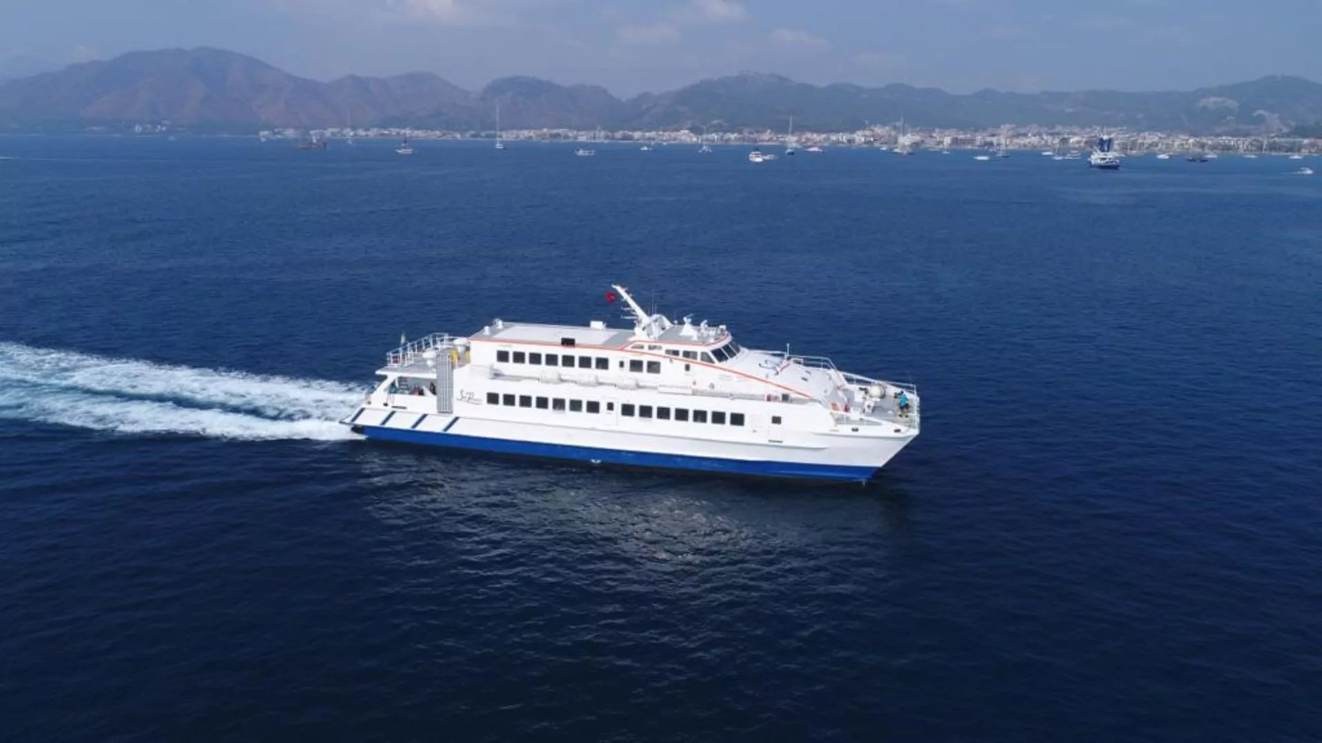 Остров Родос из Бодрума