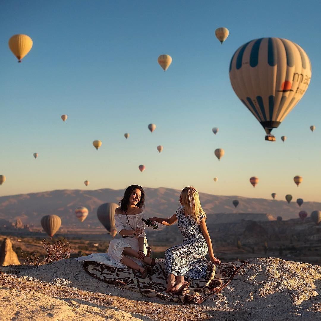 Фестиваль воздушных шаров в Каппадокии