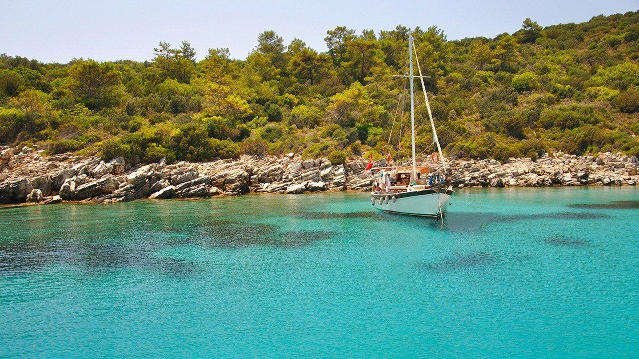 Морская прогулка на остров Орак из Бодрума