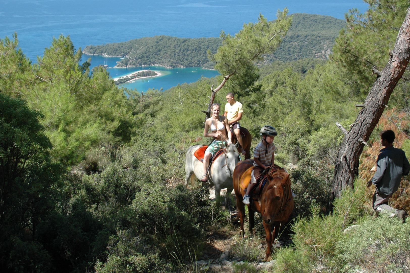 Прогулка на лошадях в Фетхие