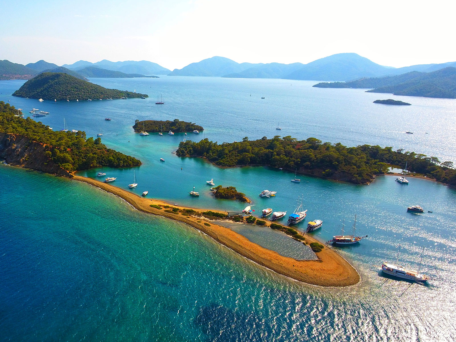 Морская прогулка 12 островов в Фетхие