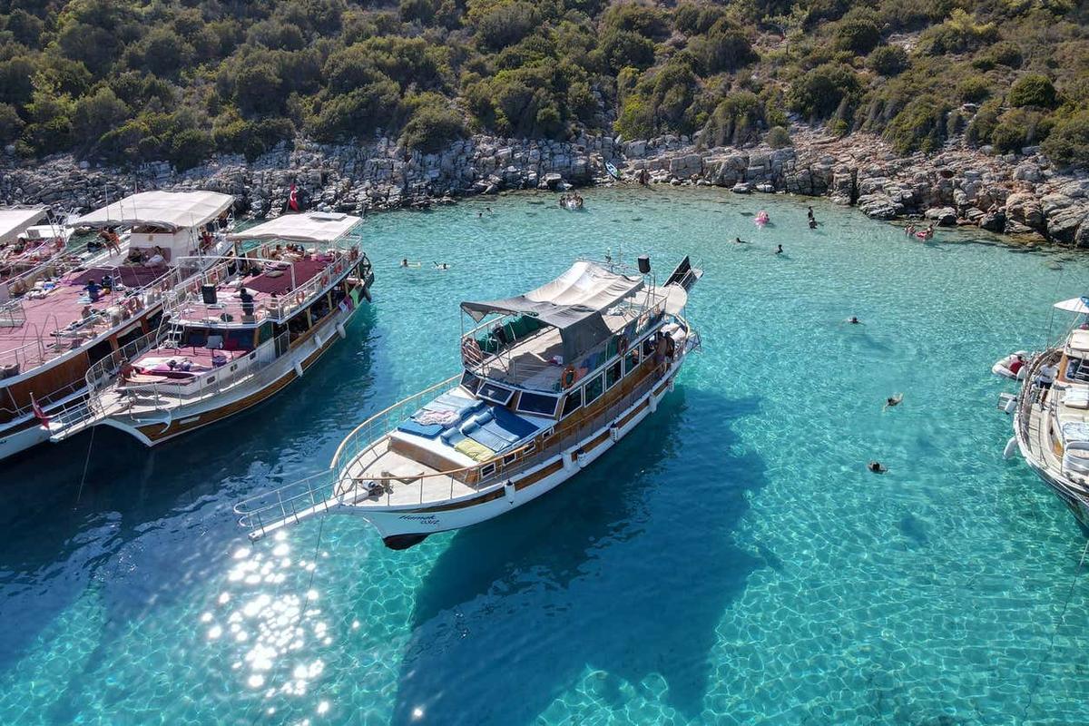 Морская прогулка на остров Орак из Бодрума