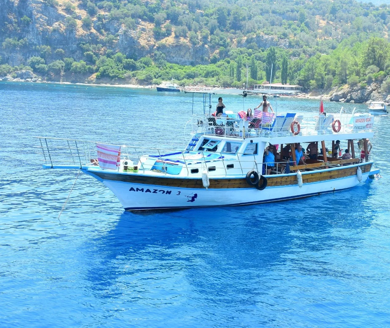 Прогулка на яхте в Трабзоне