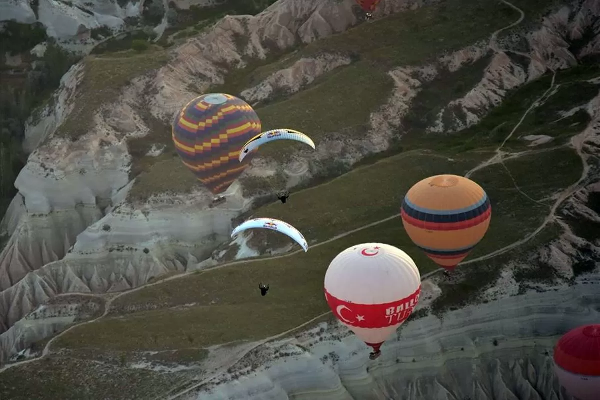 Параглайдинг в Каппадокии