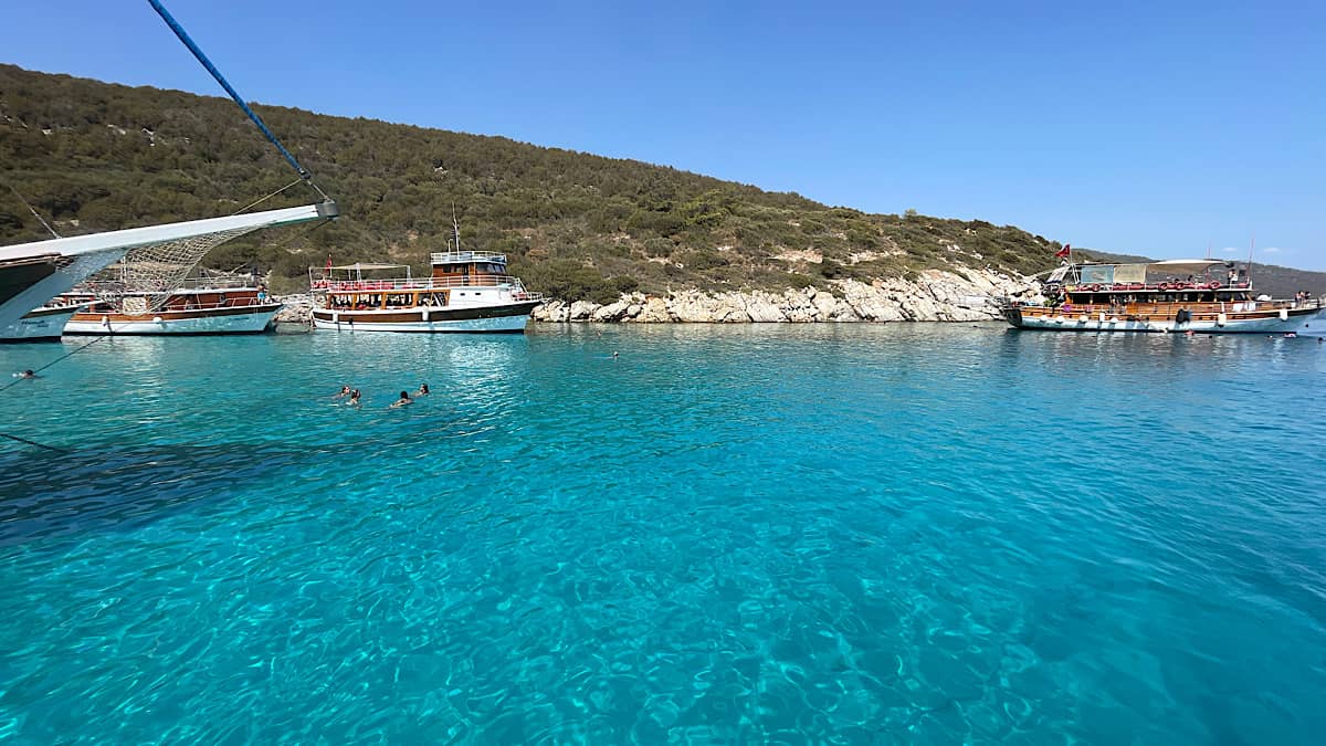 Морская прогулка на остров Орак из Бодрума