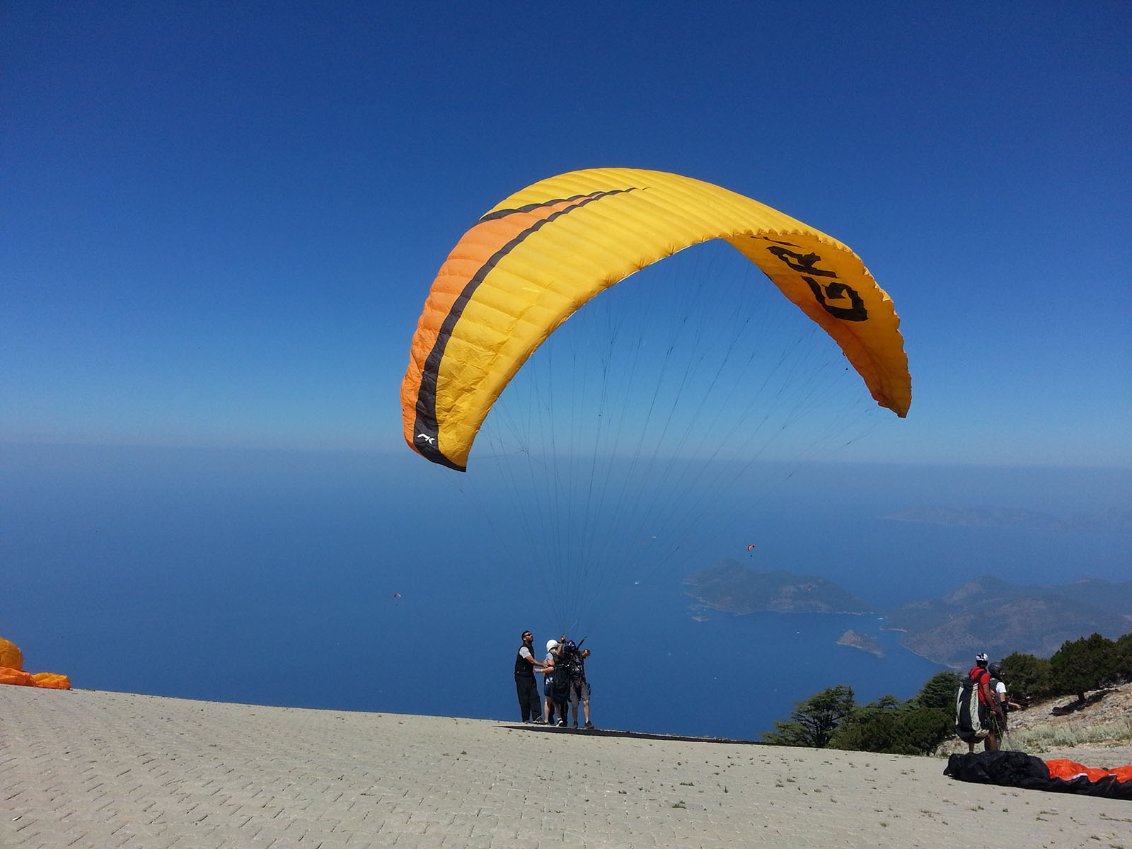 Параглайдинг в Фетхие (Олюдениз Бабадаг)