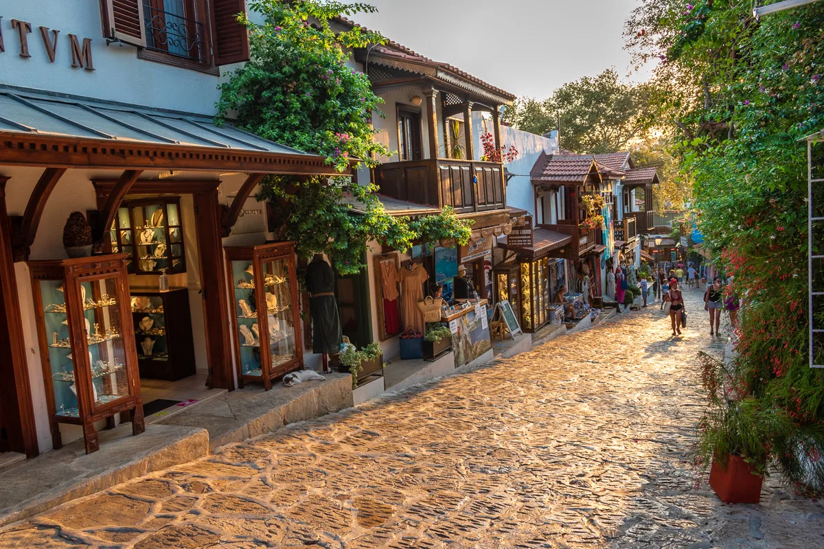 Пляж Капуташ из Фетхие