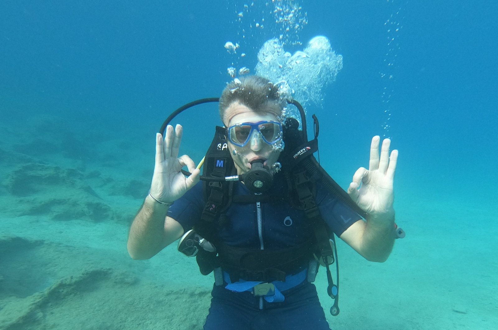 Diving in Kas