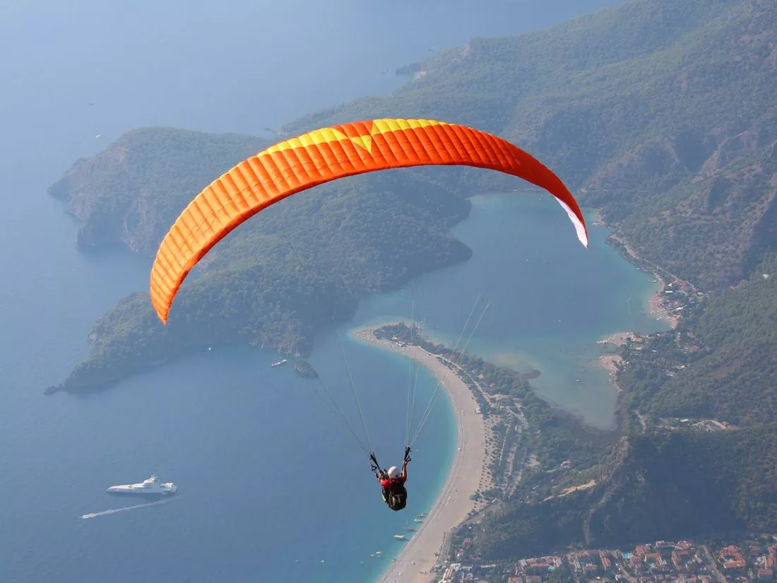 Paragliding in Kas