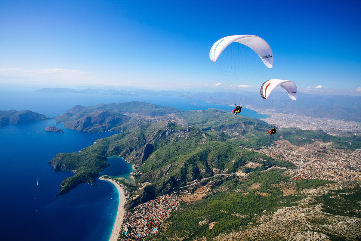 Paragliding in Kas