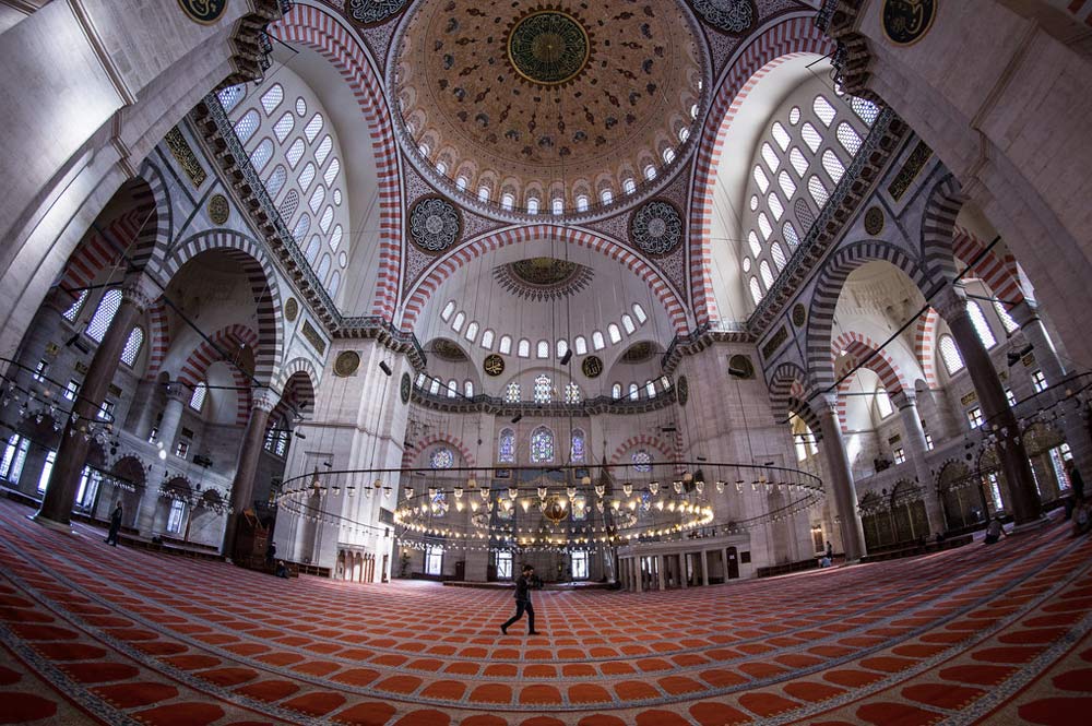 Мечеть Сулеймание и крепость Йедикуле Стамбул